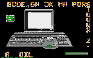 Pendumania atari screenshot